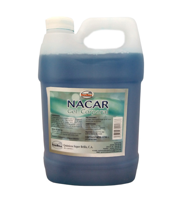 Ver Información de Jabn Lquido Corporal Gel Nacar 3785 cc en Verines.com