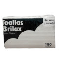 Ver Información de Toalla de Mano Intercalada Brilux Blanca X 180 en Verines.com