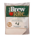 Ver Información de Filtro para Cafetera tipo Cono # 4 Brew Rite x 40 en Verines.com