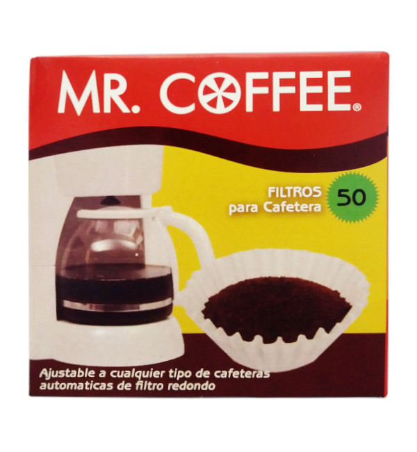 Filtro para Cafetera tipo Cesta Mr. Coffee x 50