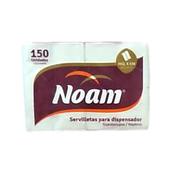 Ver Información de Servilleta Cafetn Pequea Noam x 150 en Verines.com