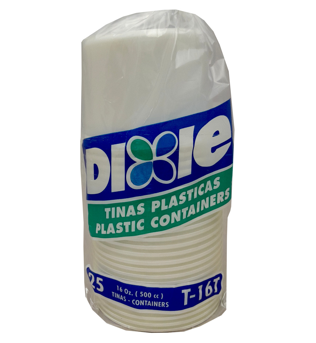 Ver Informaci&oacute;n de Tina Plastica Desechable Color Sepia Dixie 16 Oz en Verines.com
