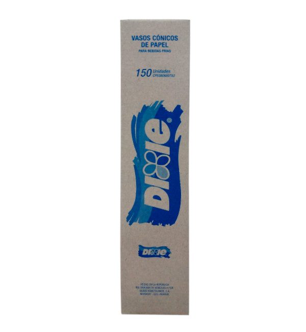 Vaso Cnico Dixie x 150