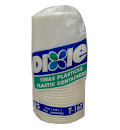 Ver Informaci&oacute;n de Tina Plastica Desechable Color Sepia Dixie 16 Oz en Verines.com